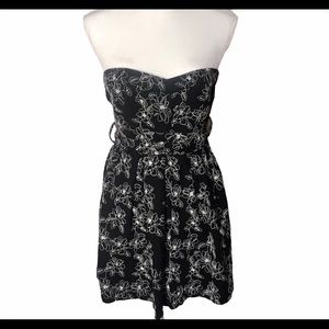 Have & Have Black and White mini dress